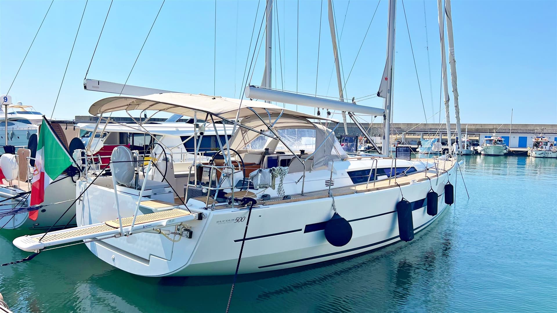 Dufour Yachts 500 Grand Large - Main View Dufour Yachts 500 Grand Large - Main View