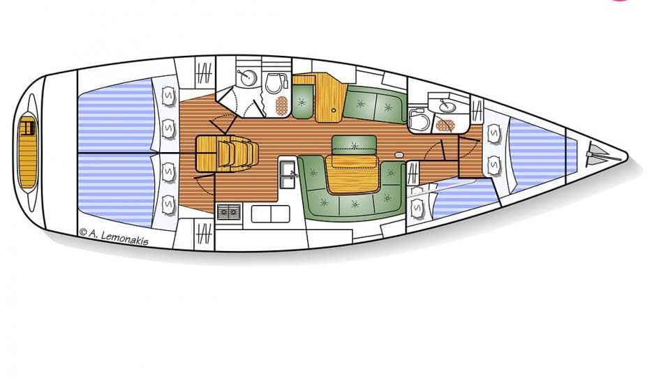 Jeanneau SUN ODYSSEY 43 usato - foto hero 23