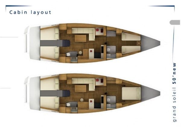 Cantiere del Pardo Grand Soleil 50 usato - dettaglio 1