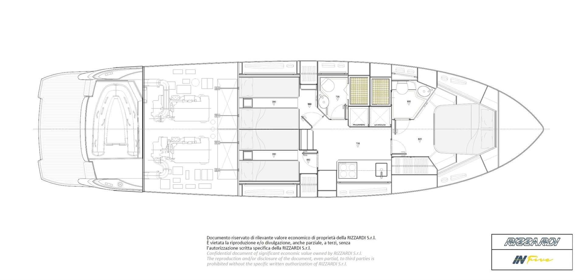 Rizzardi Infive - Deck View Rizzardi Infive - Deck View