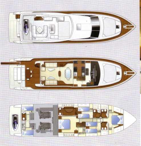 Ferretti Yachts Ferretti 731 usato - dettaglio 2