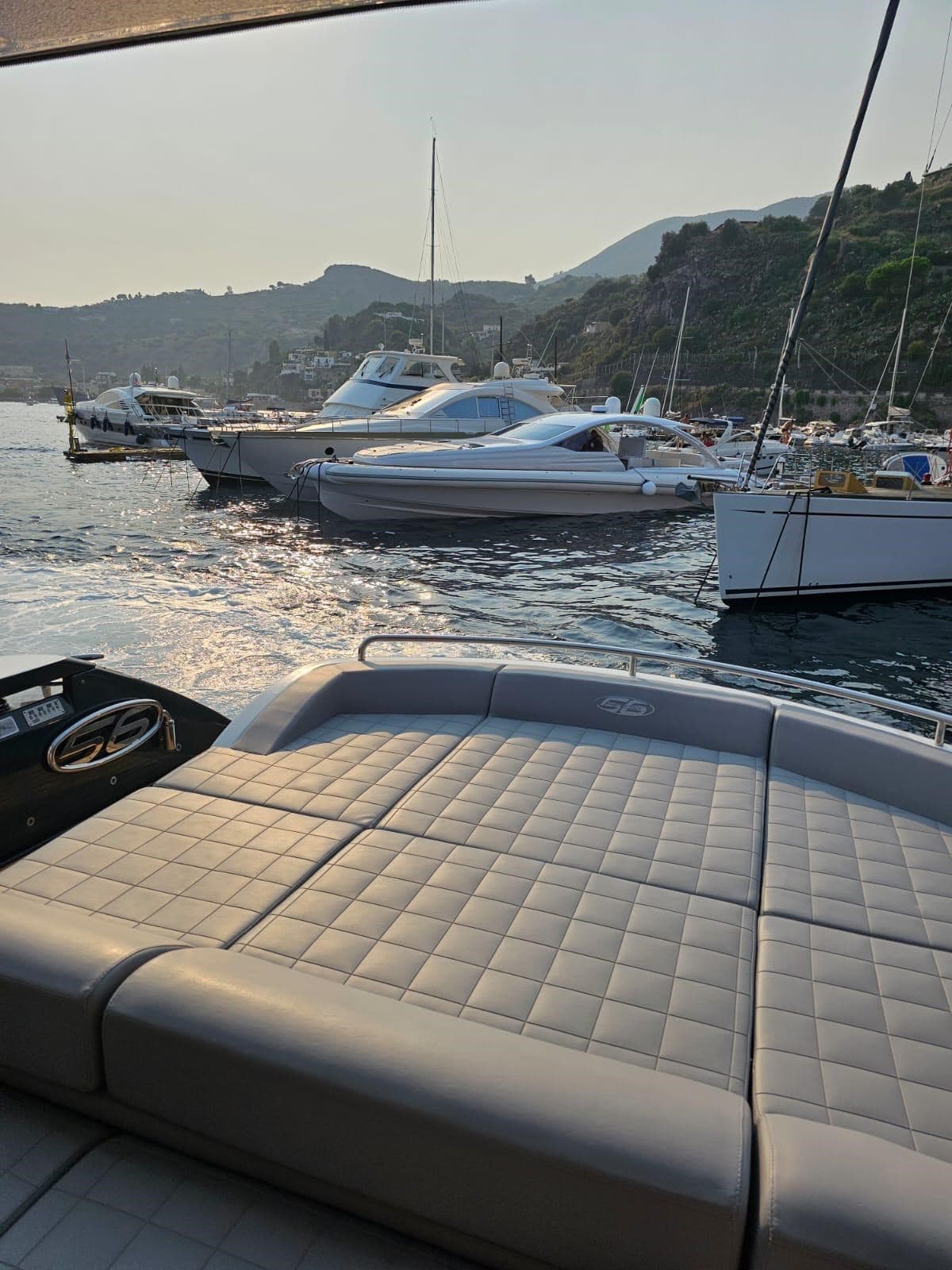 Pershing 56 - Deck View Pershing 56 - Deck View