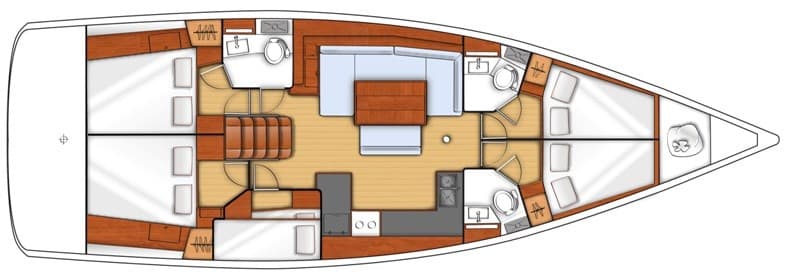 Beneteau Oceanis 48 usato - dettaglio 3