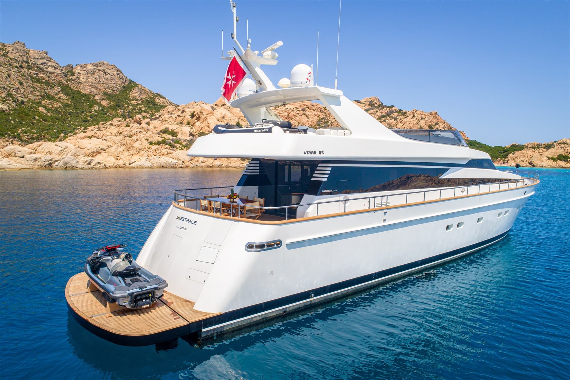 Cantieri di Pisa Akhir 85 used - detail 2