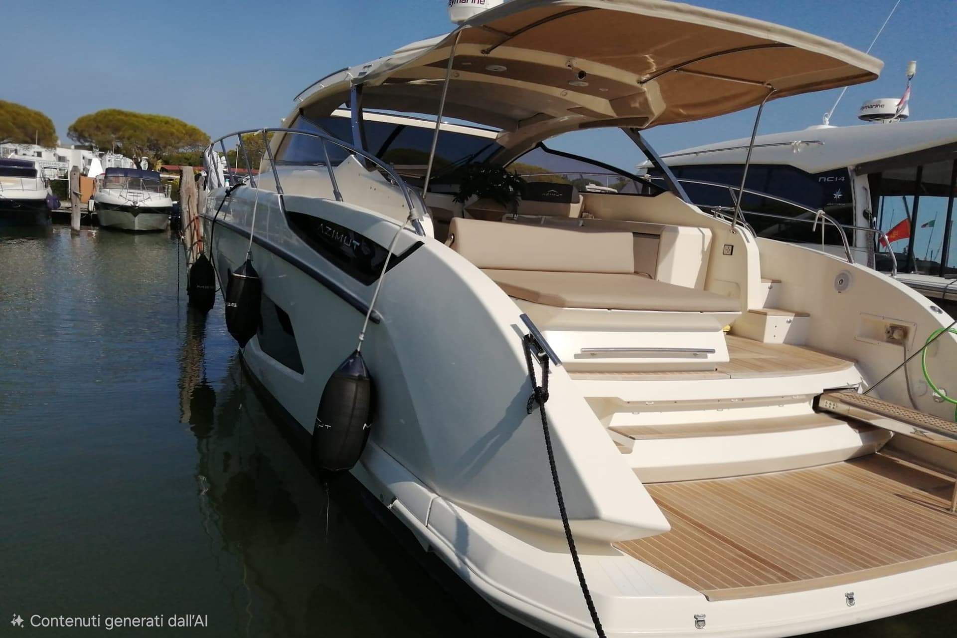 Azimut Atlantis 44 - Deck View Azimut Atlantis 44 - Deck View