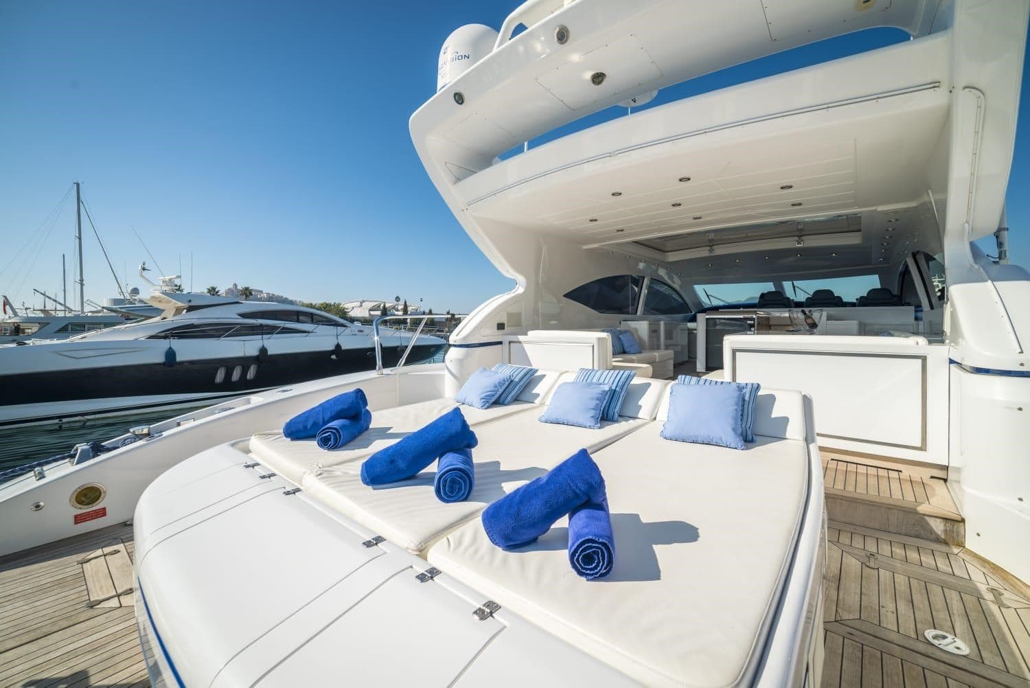 Overmarine Mangusta 72 Open - Deck View Overmarine Mangusta 72 Open - Deck View