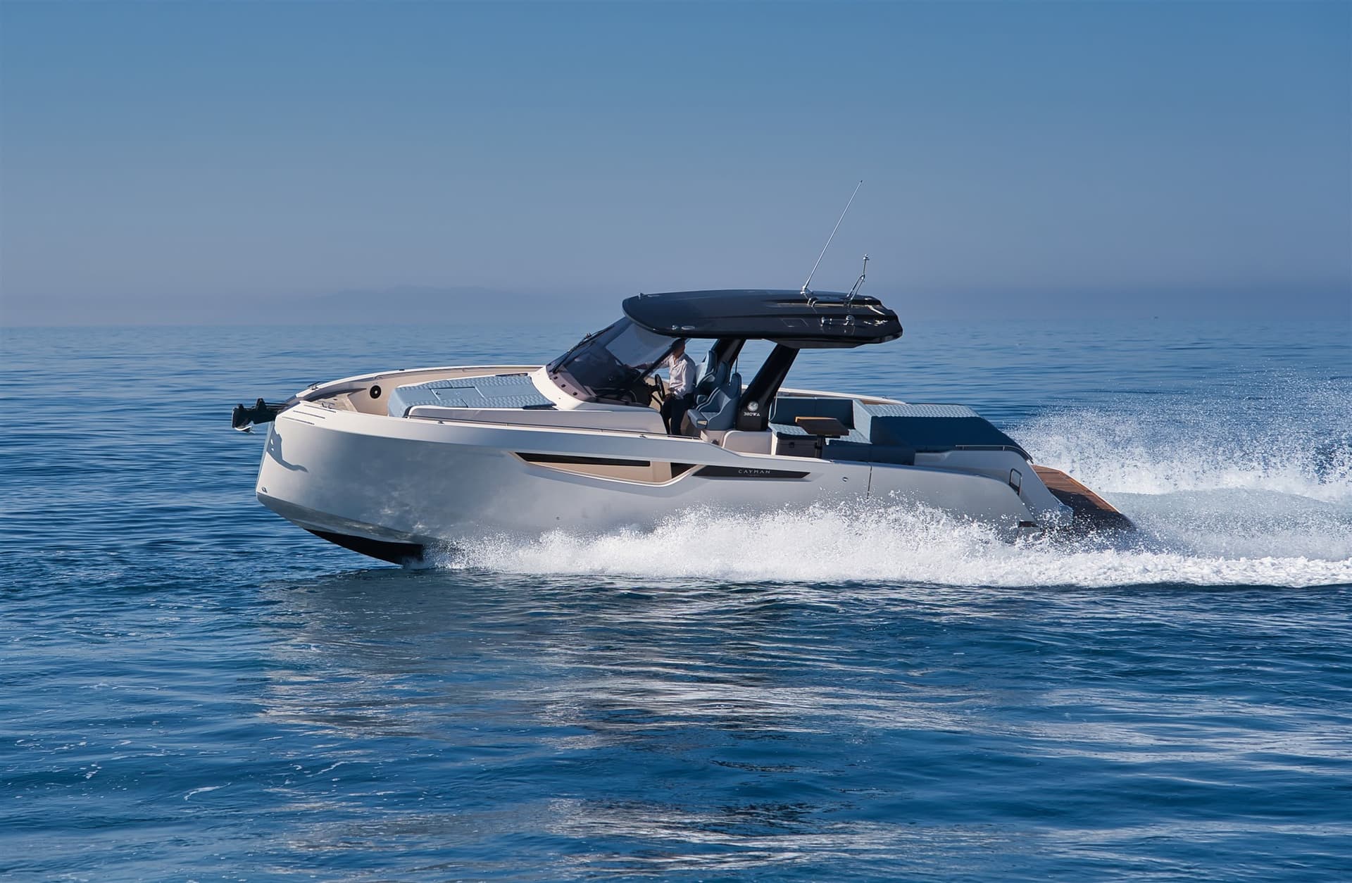 Cayman 380wa - Deck View Cayman 380wa - Deck View