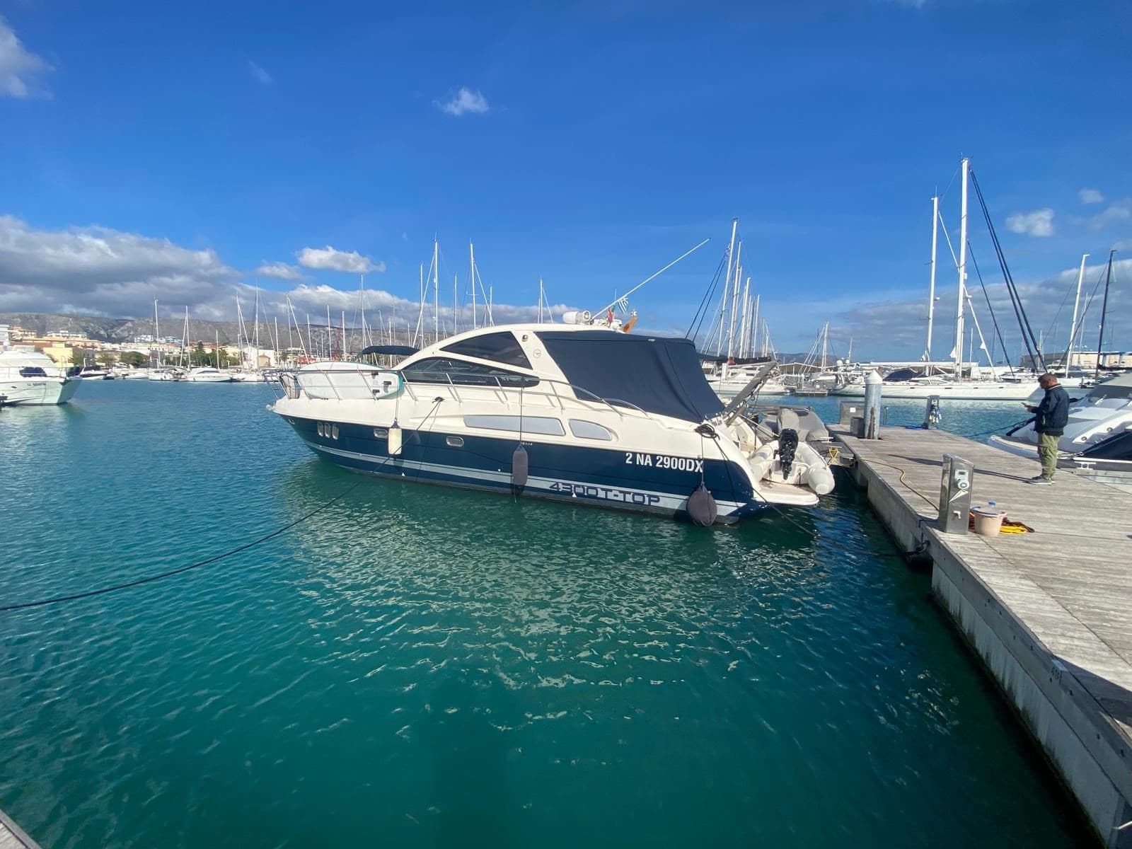 Airon Marine Airon 4300 T-Top - Detail View 1 Airon Marine Airon 4300 T-Top - Detail View 1