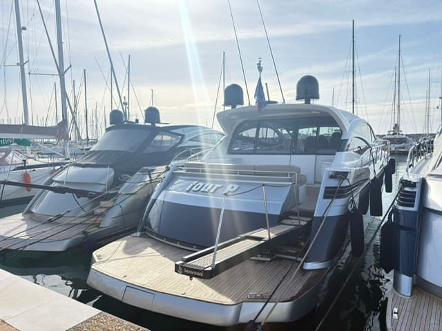 Pershing 62 - Deck View Pershing 62 - Deck View