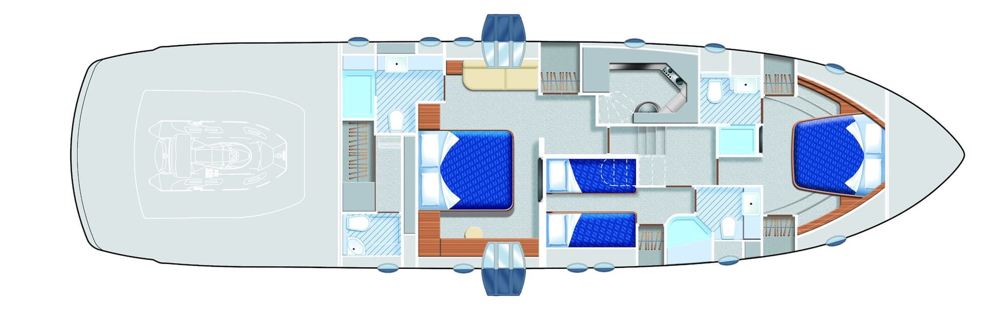Pershing Pershing 64' - Interior View Pershing Pershing 64' - Interior View