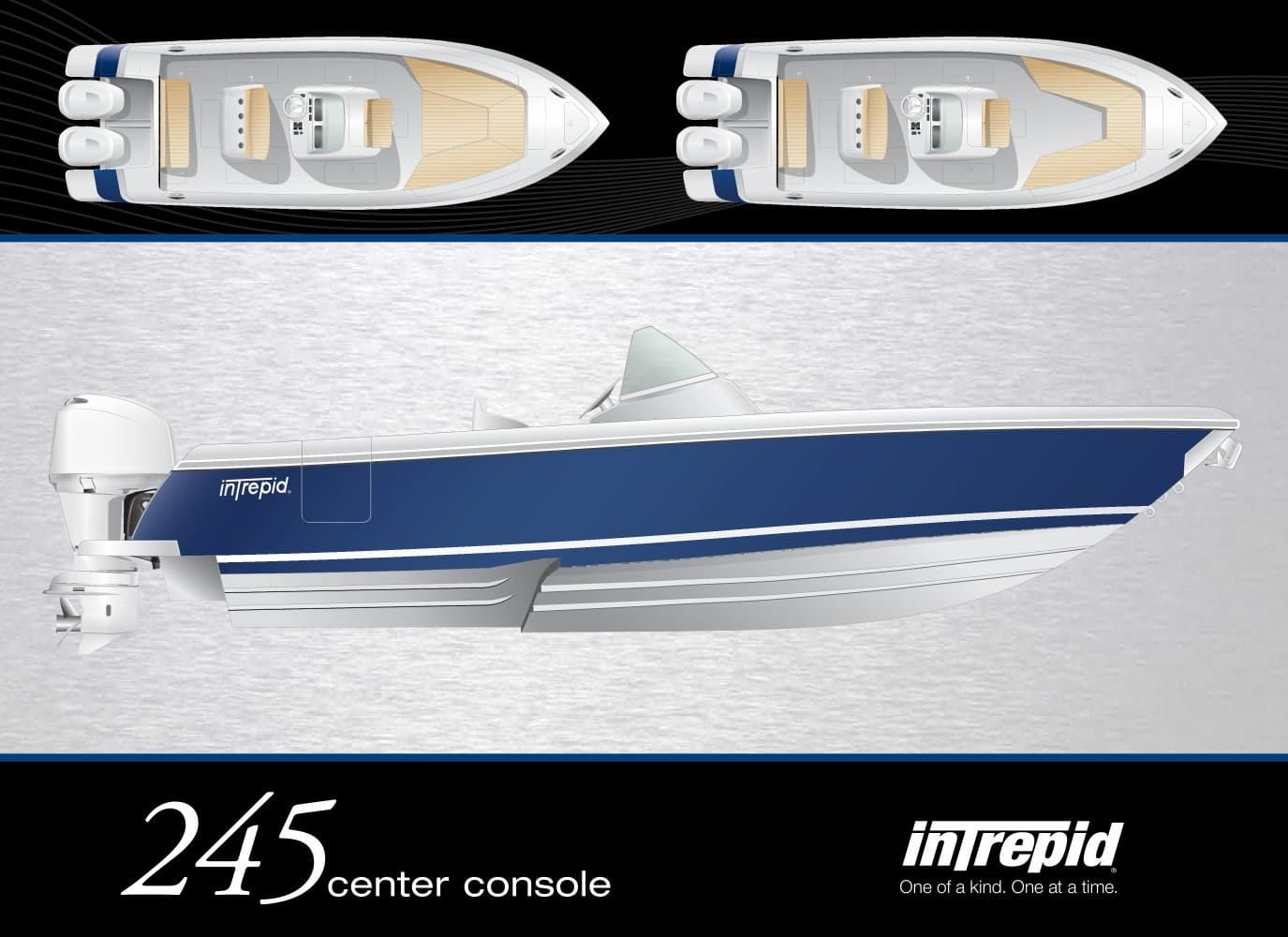 Intrepid 245 Center Console used - detail 1
