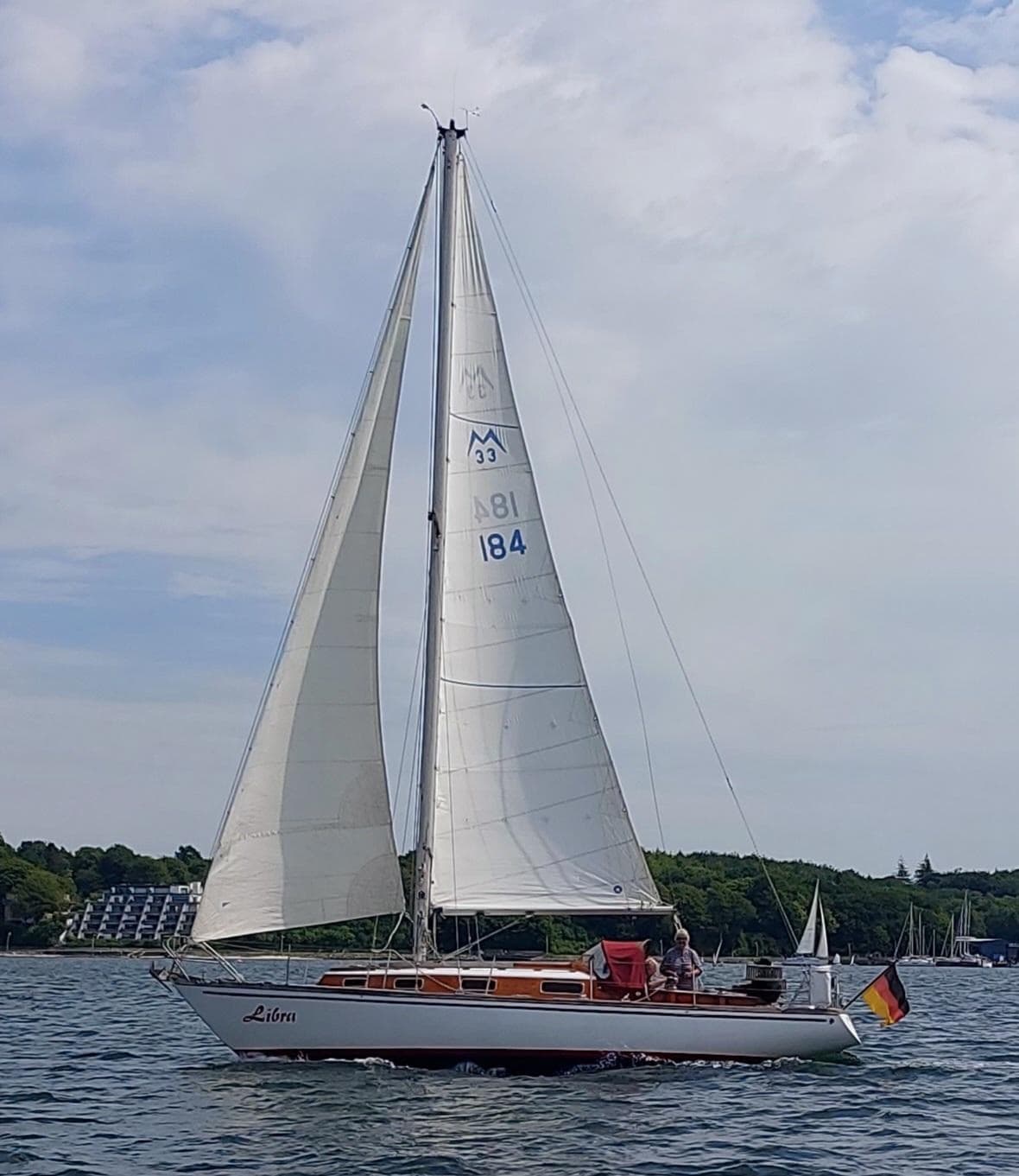 Hallberg Rassy Mistral 33 usato - dettaglio 1
