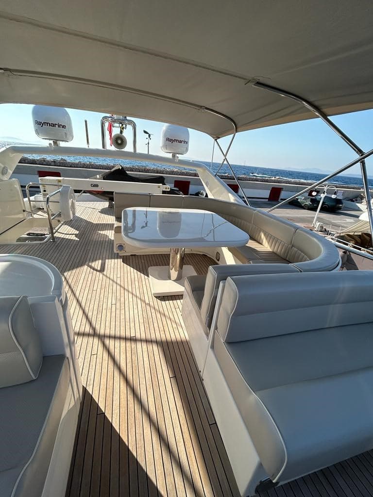 Rizzardi Technema 70 - Deck View Rizzardi Technema 70 - Deck View