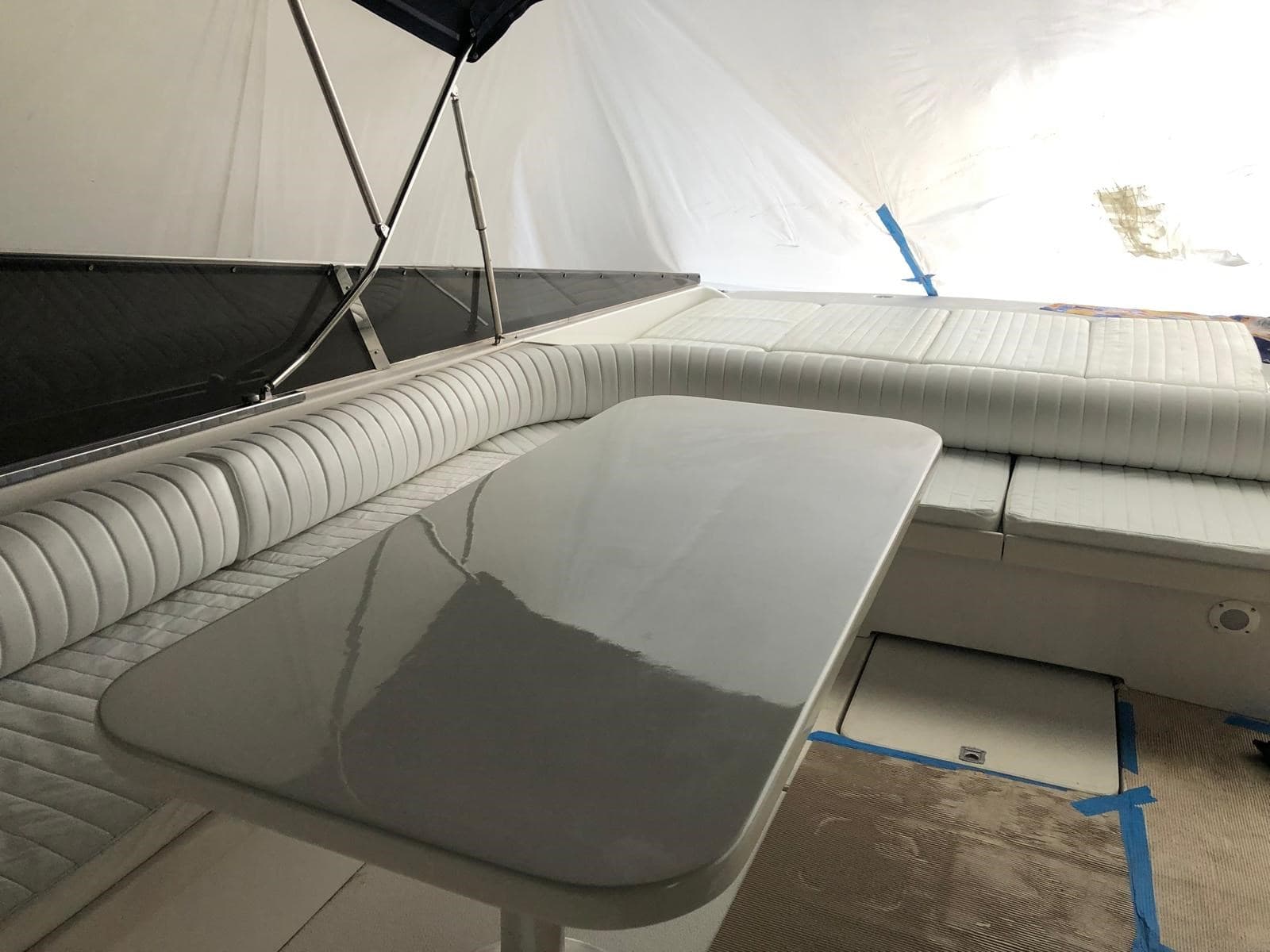 Cantieri Navali Di Roma Itama 54 - Interior View Cantieri Navali Di Roma Itama 54 - Interior View