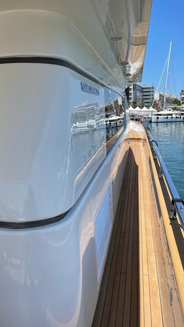 Sanlorenzo 82 - Deck View Sanlorenzo 82 - Deck View