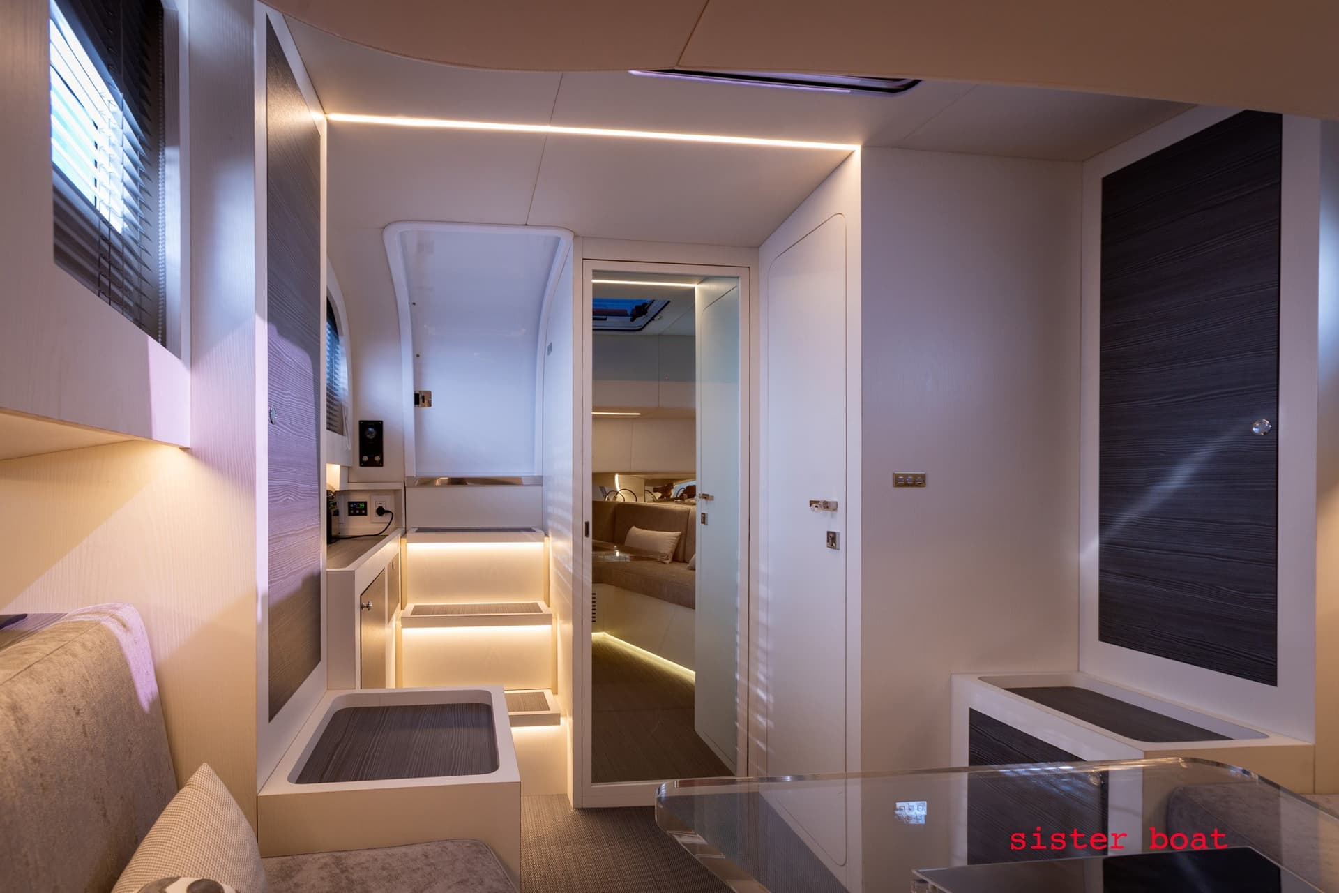 Domina 42 Walkaround - Interior View Domina 42 Walkaround - Interior View