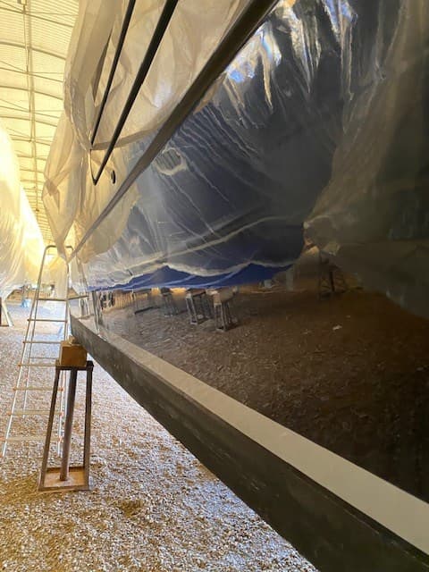 Cantieri Navali Di Roma Itama 38 - Deck View Cantieri Navali Di Roma Itama 38 - Deck View