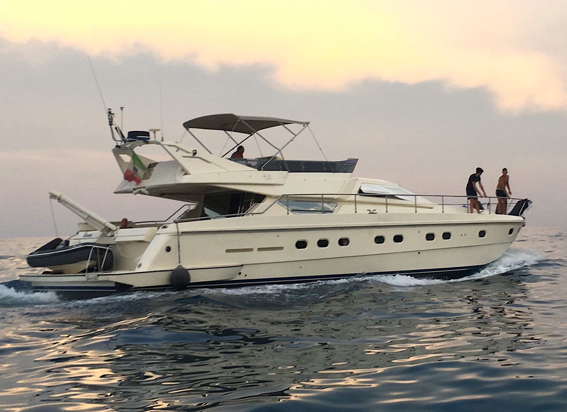 Ferretti Yachts 62 Charter - Main View Ferretti Yachts 62 Charter - Main View