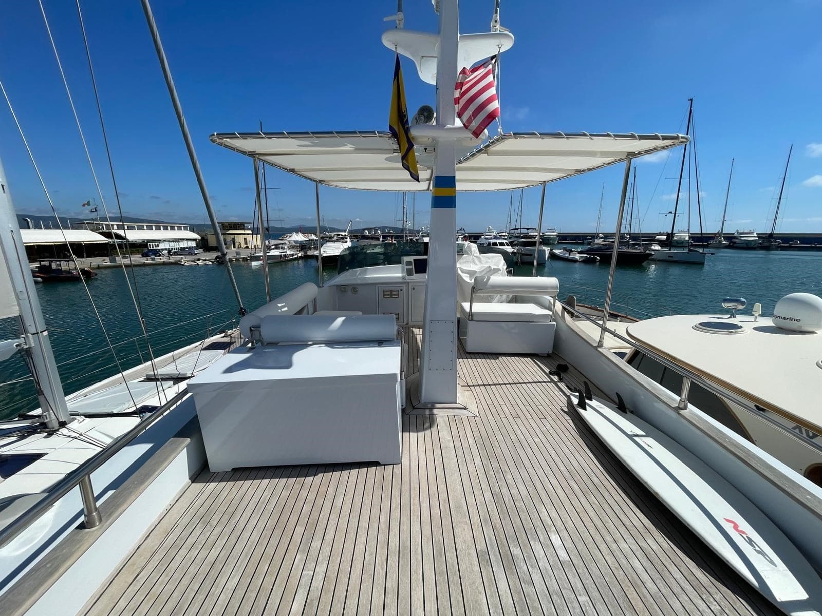 Benetti Sail Division 60 - Deck View Benetti Sail Division 60 - Deck View