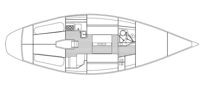 Jboats J 39 - Detail View 1 Jboats J 39 - Detail View 1