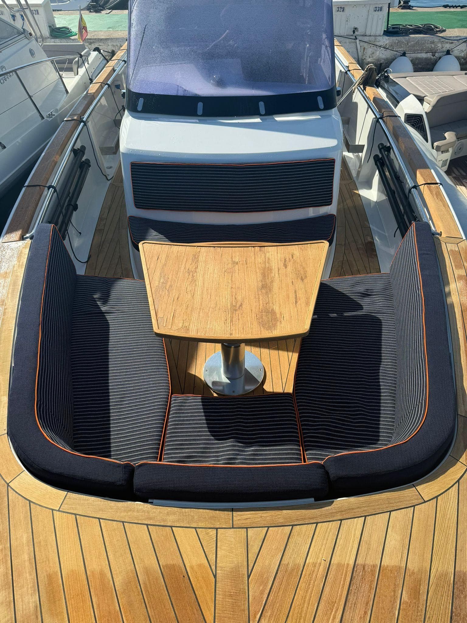 Fjord 36 Open - Deck View Fjord 36 Open - Deck View