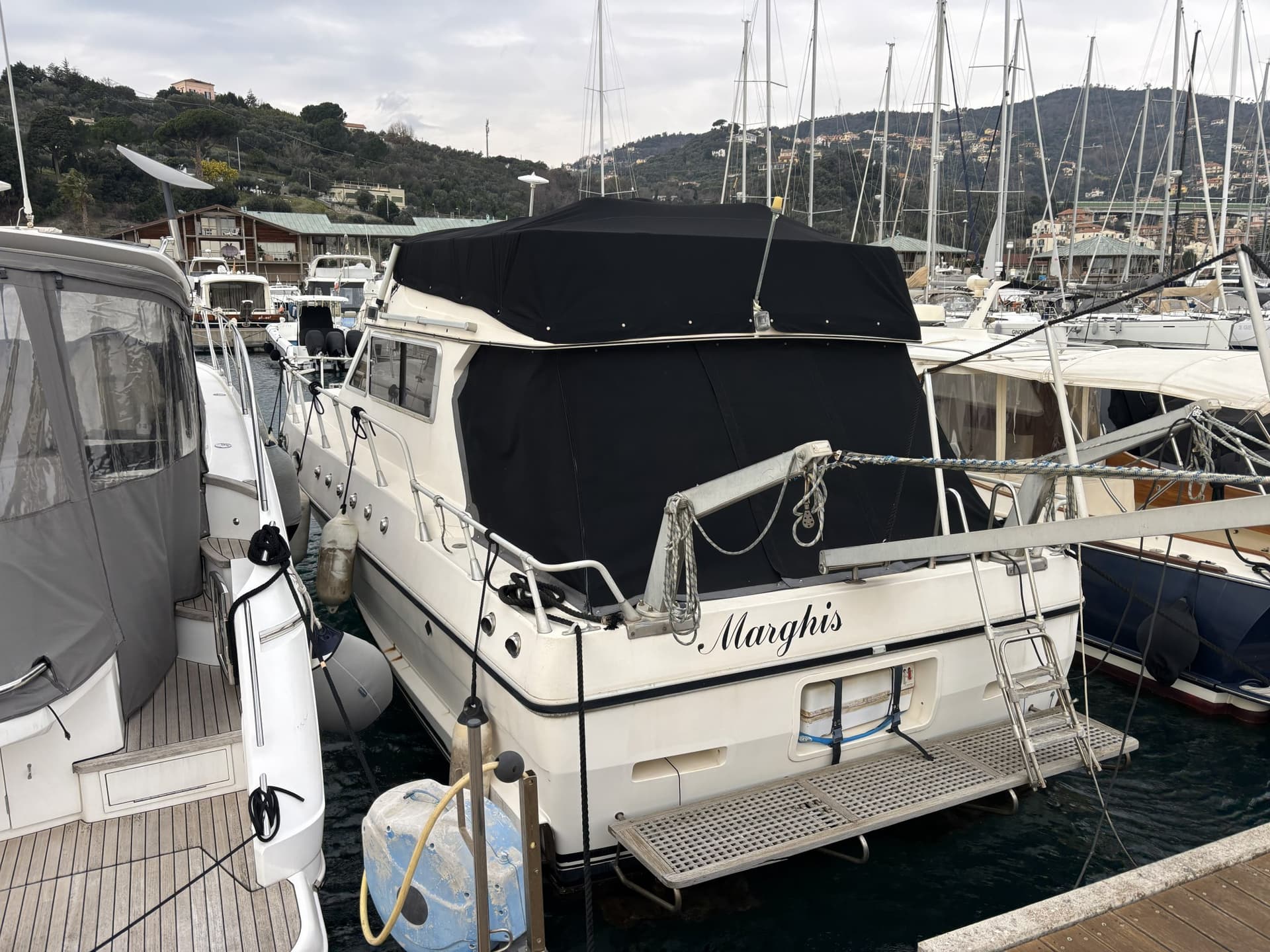 Piantoni Hurricane 35 Fly usato - dettaglio 2