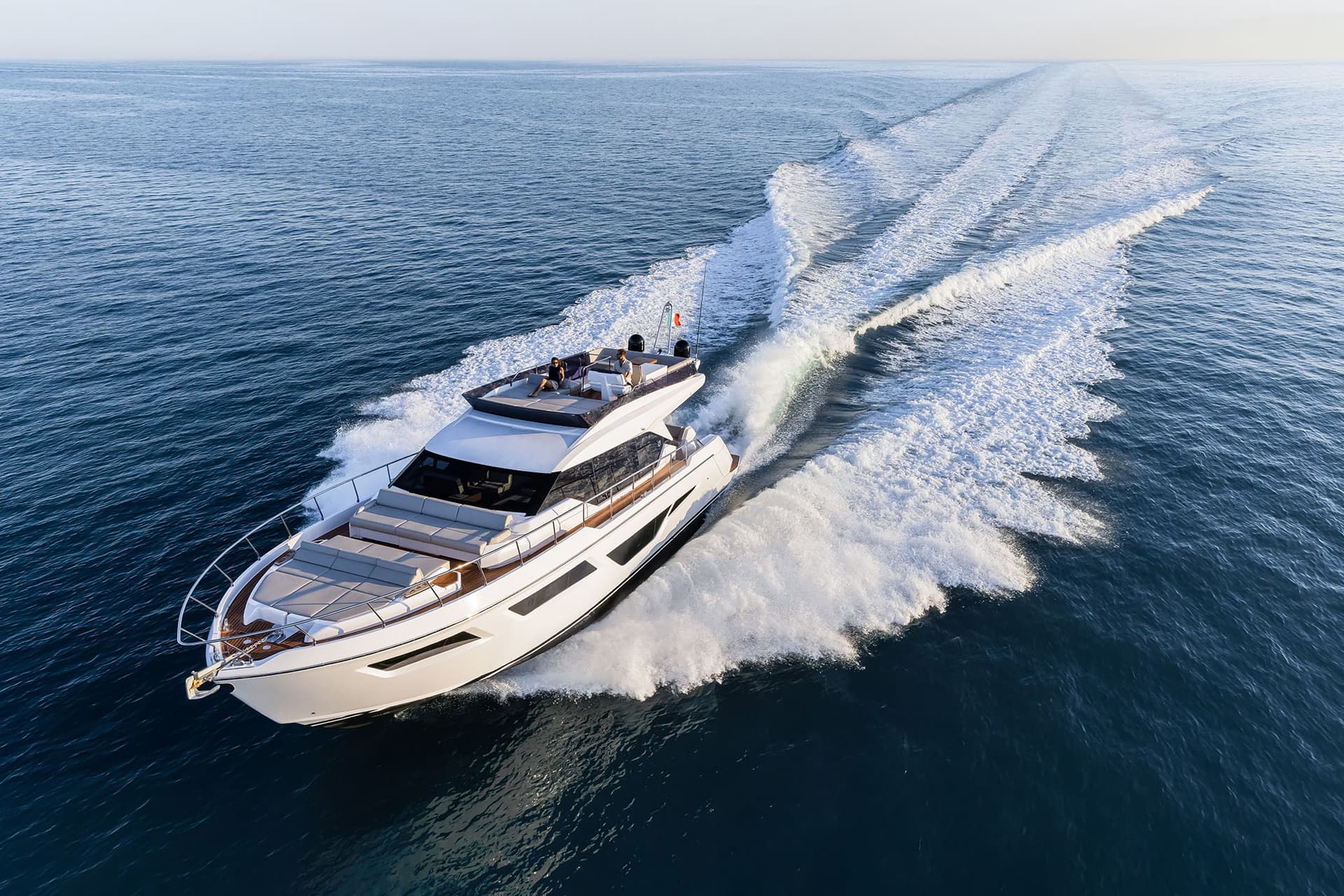 Ferretti Yachts 580 - Deck View Ferretti Yachts 580 - Deck View