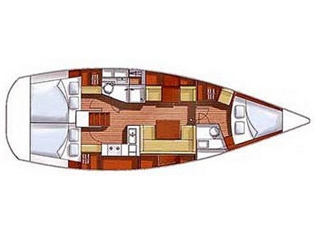 Hanse 400 E - Detail View 1 Hanse 400 E - Detail View 1