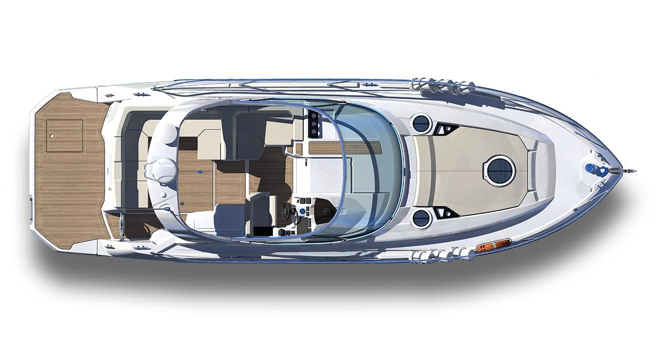 Cranchi Z 35 - Interior View Cranchi Z 35 - Interior View