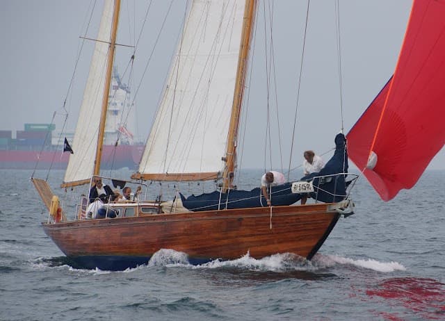 Yawl Marconi Gilla - Interior View Yawl Marconi Gilla - Interior View