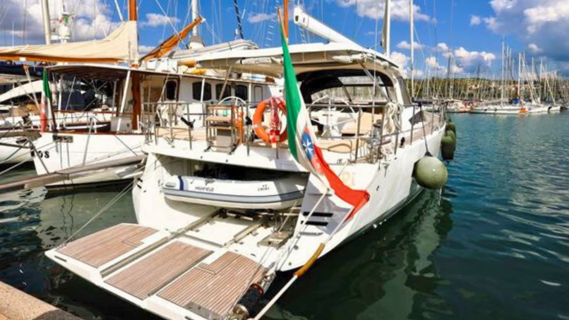 Jeanneau Sun Odyssey 64 - Deck View Jeanneau Sun Odyssey 64 - Deck View