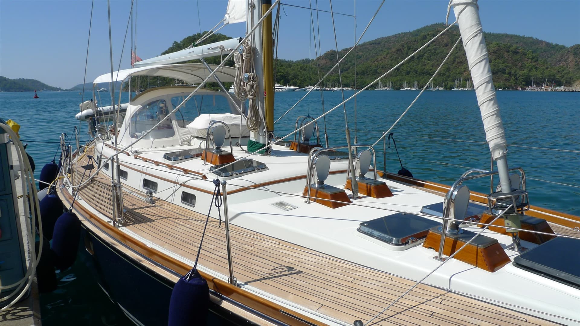 Little Harbor 53 - Interior View Little Harbor 53 - Interior View