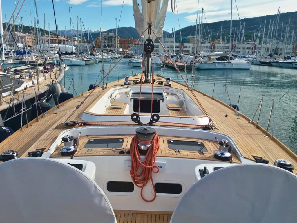 Nautor Swan Swan 62 Fd Biancospino - Deck View Nautor Swan Swan 62 Fd Biancospino - Deck View