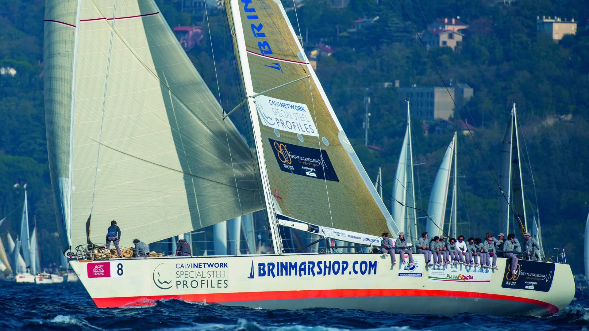 Mistral Composite S.A. Farr 80 Maxi One Idrusa - Interior View Mistral Composite S.A. Farr 80 Maxi One Idrusa - Interior View