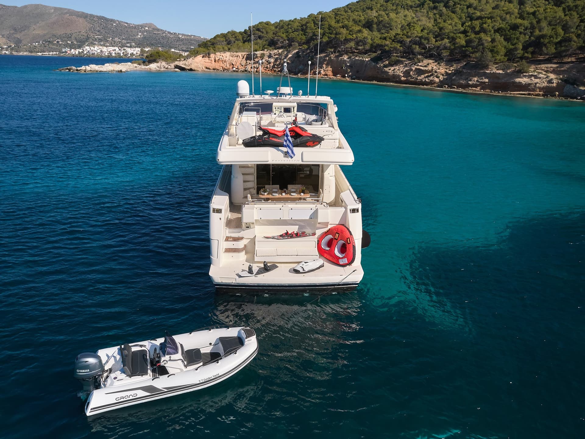 Ferretti Yachts M/Y Golden Yacht used - detail 2