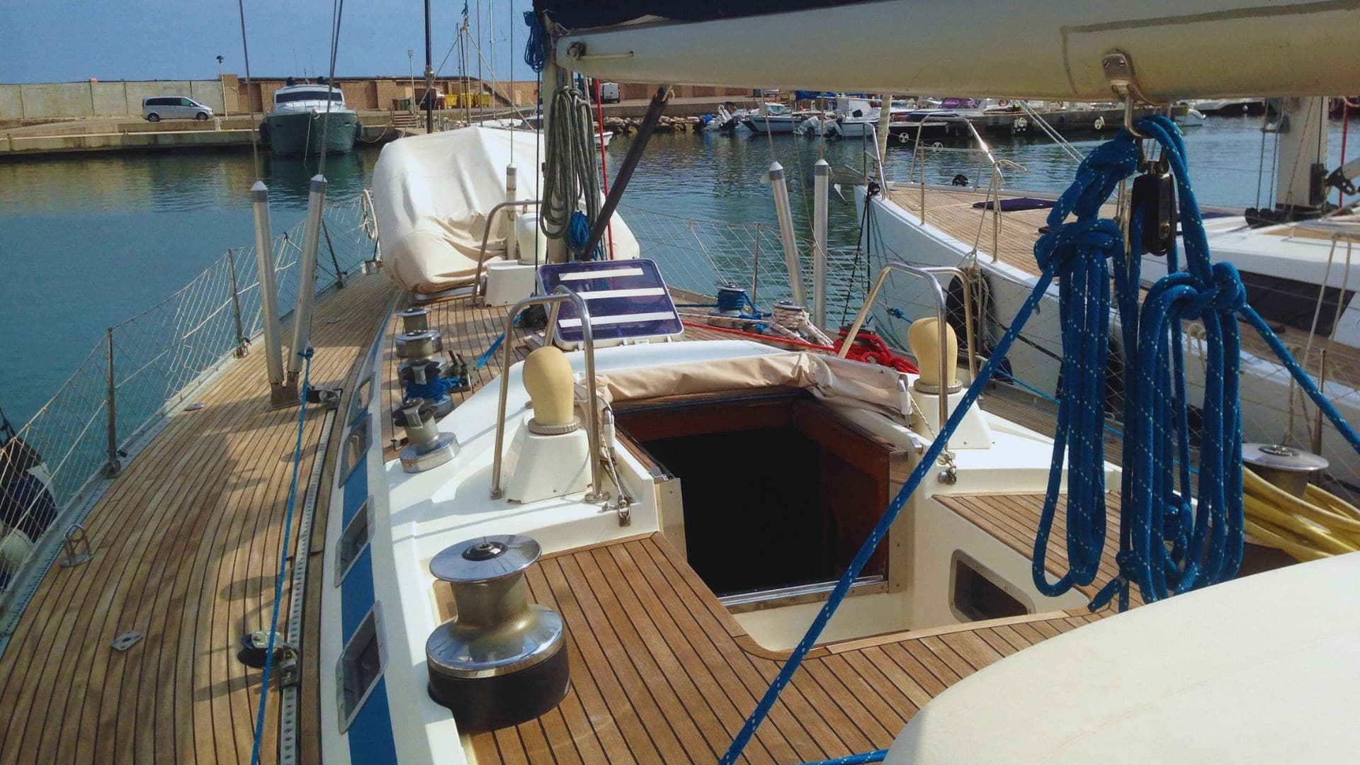 Nautor Swan Swan 46-039 Eurosia - Deck View Nautor Swan Swan 46-039 Eurosia - Deck View