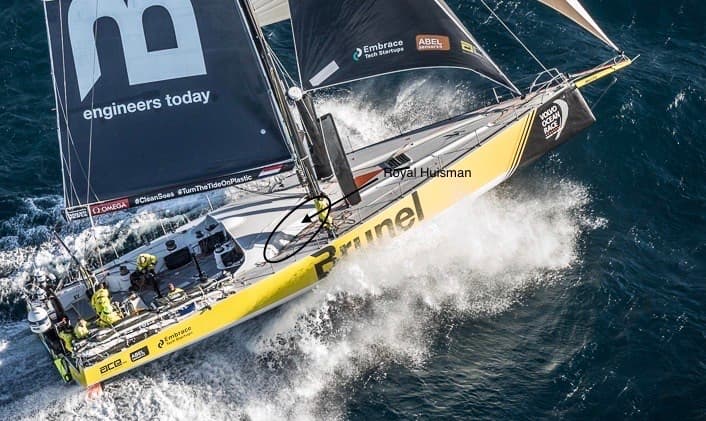 Volvo Ocean Race 65 - Deck View Volvo Ocean Race 65 - Deck View