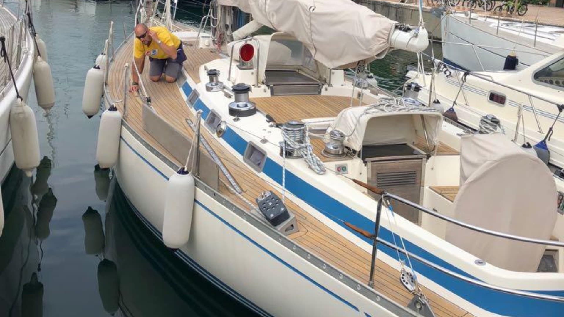 Nautor Swan Swan 47-058 Alt. Ii Cb Lolita Senta - Deck View Nautor Swan Swan 47-058 Alt. Ii Cb Lolita Senta - Deck View