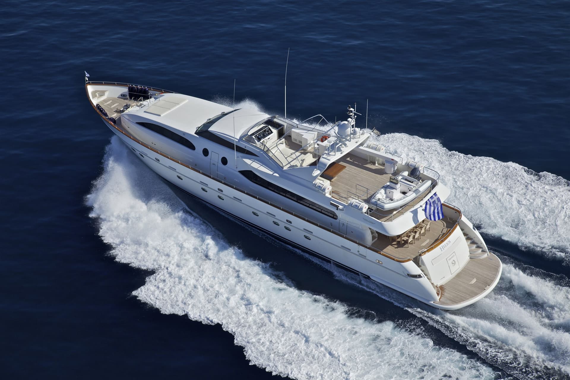 Falcon Yachts 115s M/Y Helios - Deck View Falcon Yachts 115s M/Y Helios - Deck View