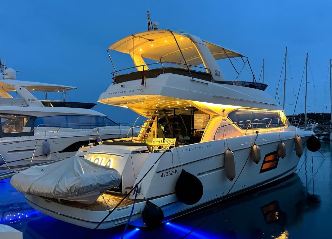 Prestige 60 Fly usato - dettaglio 2