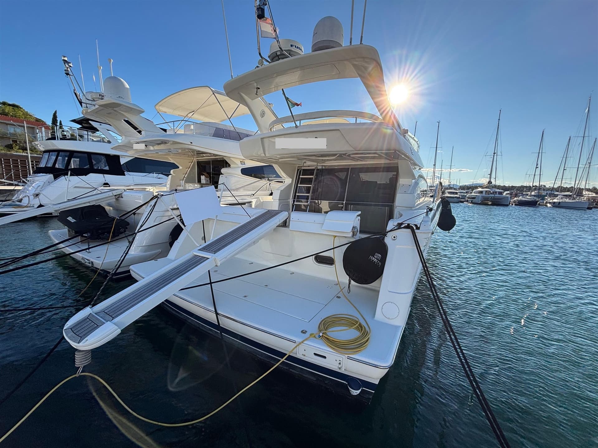 Ferretti Yachts 550 usato - dettaglio 3