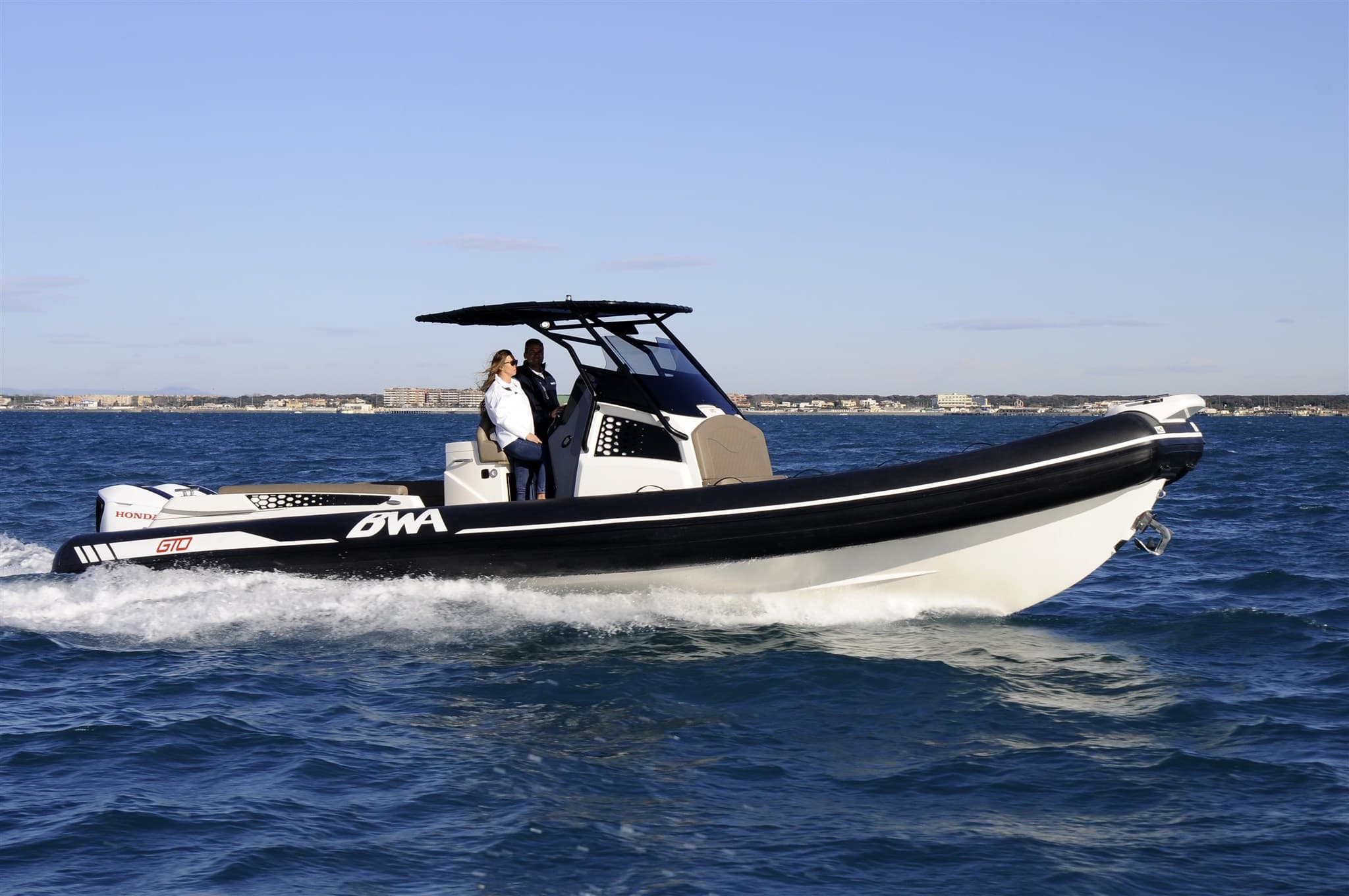 BWA 358 Gto - Deck View BWA 358 Gto - Deck View