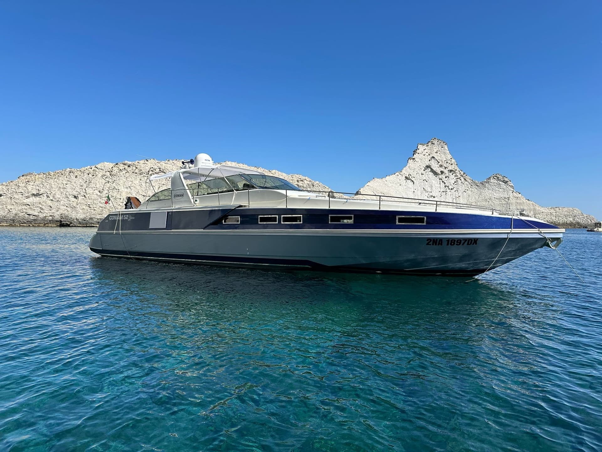 Conam Chrono 52 - Deck View Conam Chrono 52 - Deck View