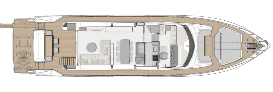 Ferretti Yachts FERRETTI 780 usato - foto hero 19
