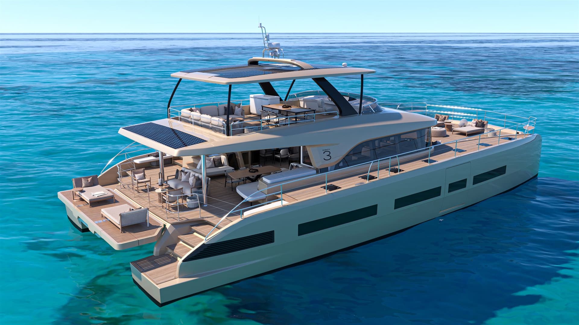 Lagoon Eighty 3 - Interior View Lagoon Eighty 3 - Interior View