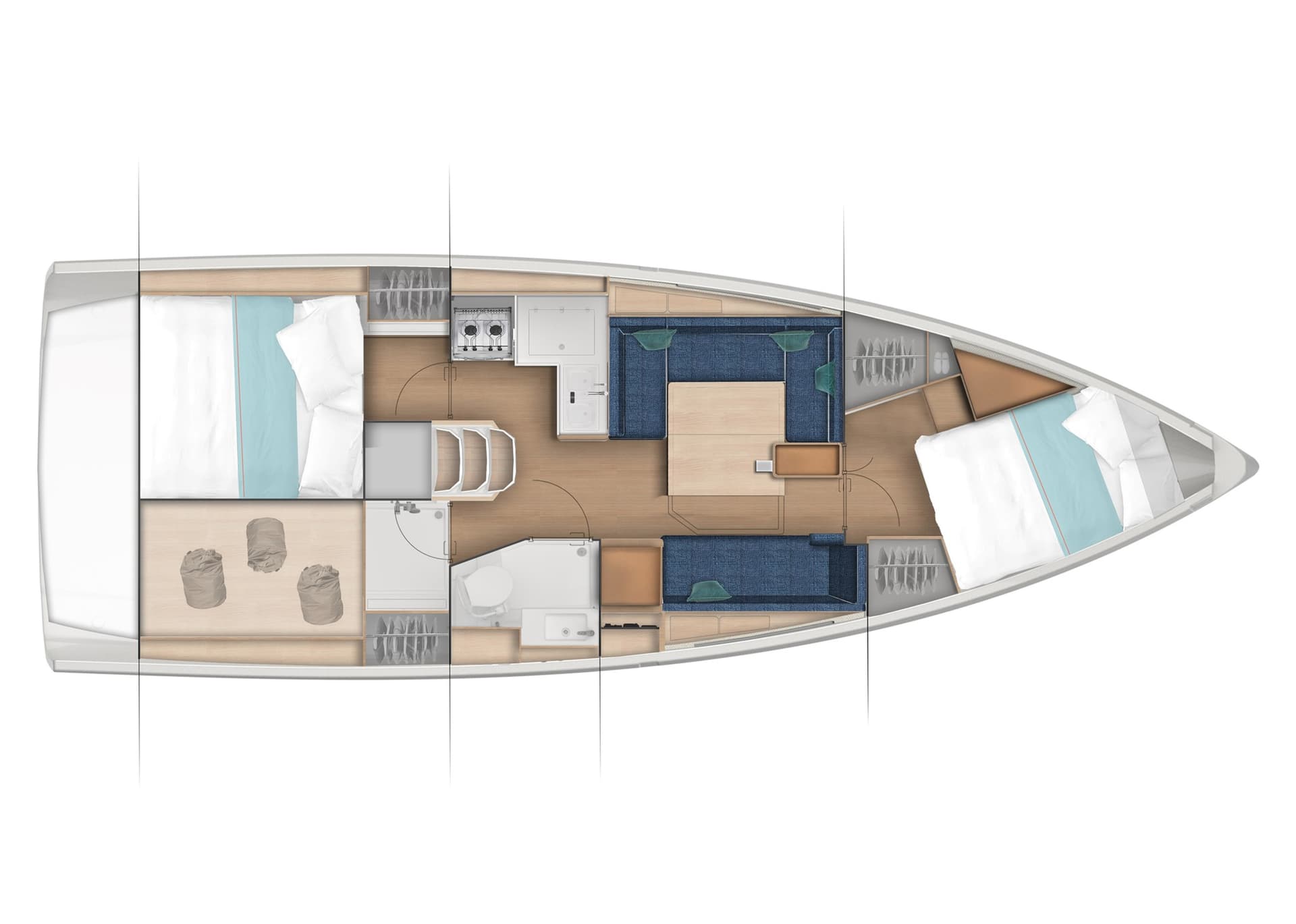 Jeanneau SUN ODYSSEY 380 usato - foto hero 58