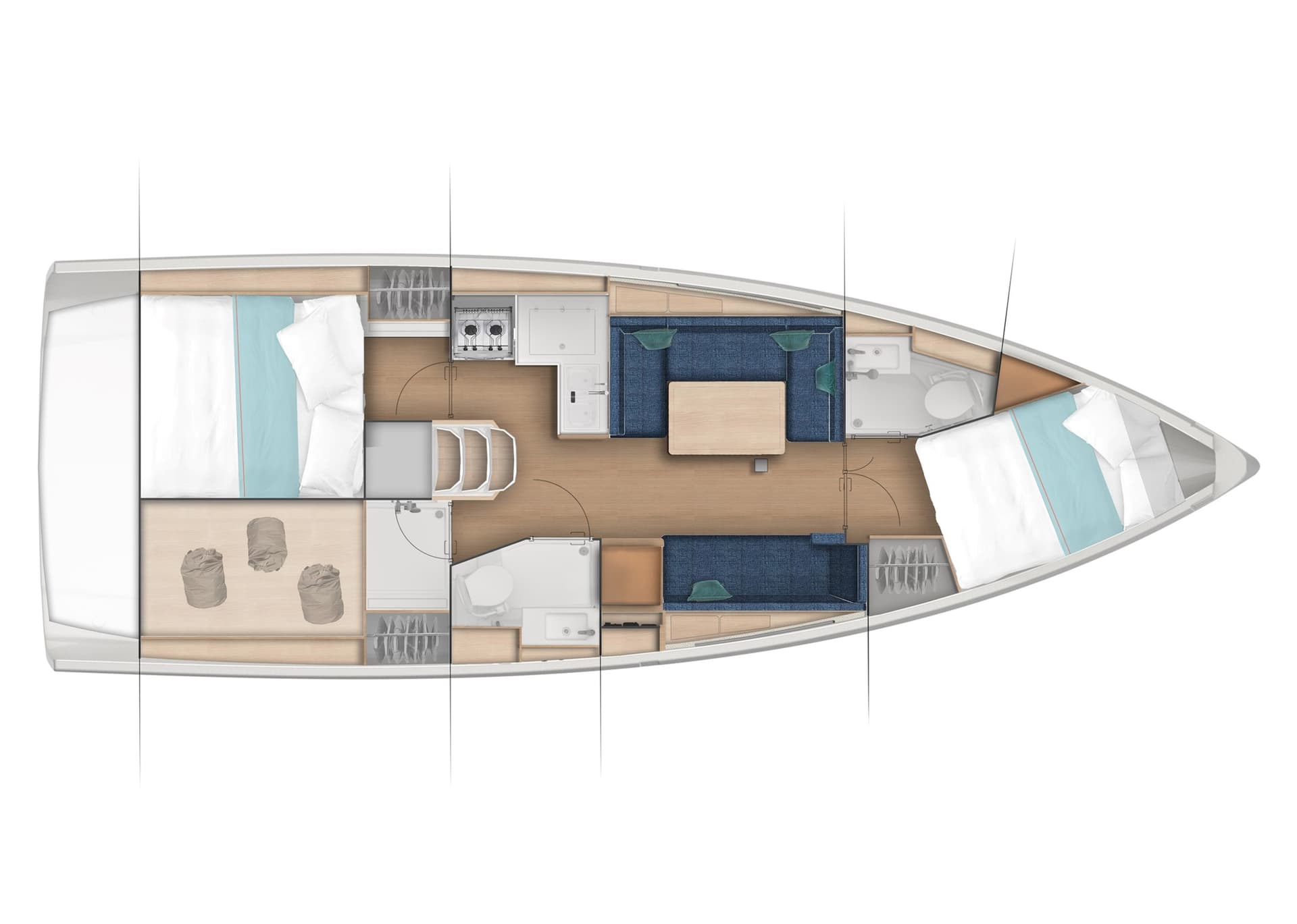 Jeanneau SUN ODYSSEY 380 usato - foto hero 61