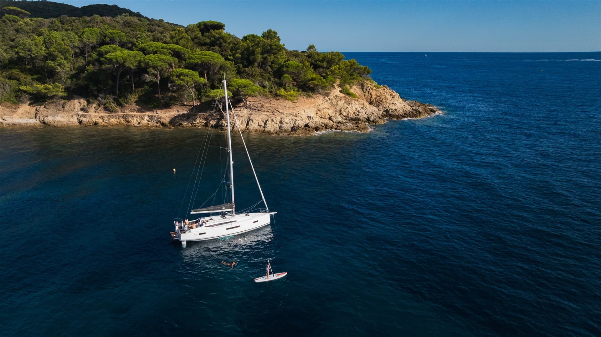 Jeanneau Sun Odyssey 415 - Deck View Jeanneau Sun Odyssey 415 - Deck View