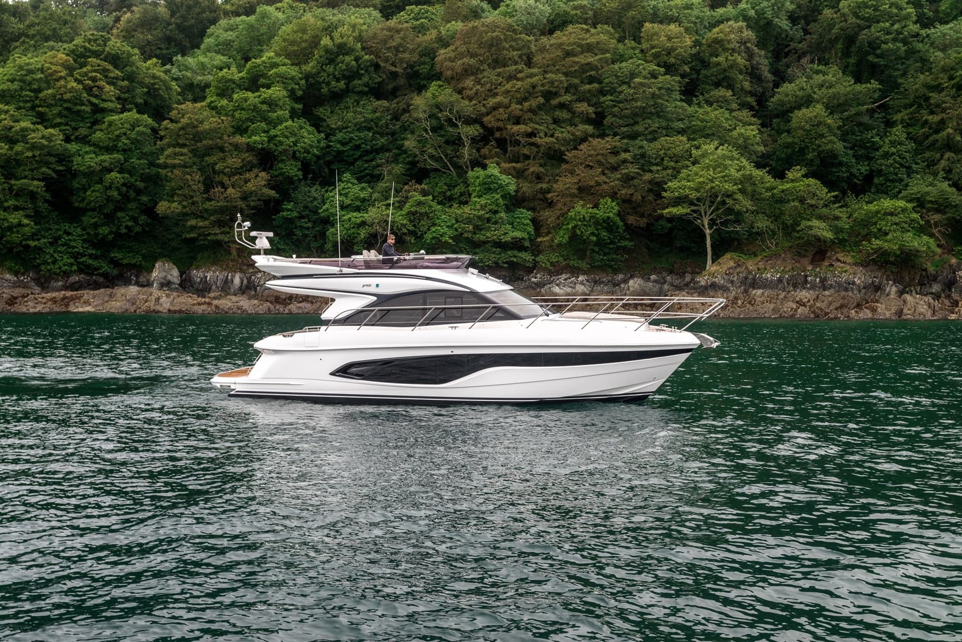 Princess Yachts F45 - Detail View 1 Princess Yachts F45 - Detail View 1