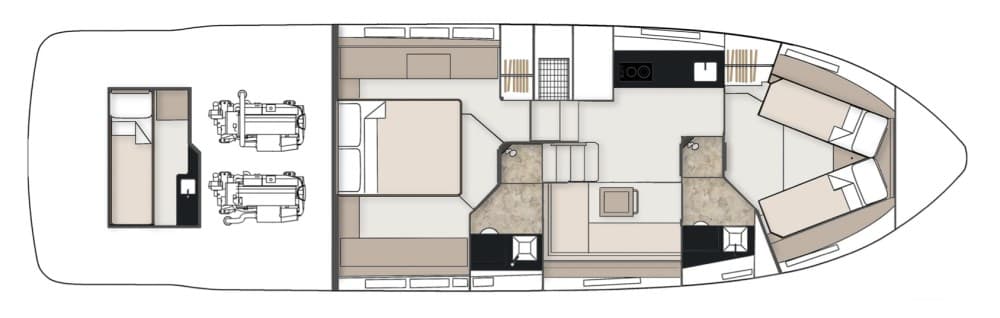 Fairline Targa 48 GT usato - foto hero 20